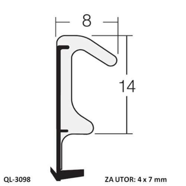 Tesnilo za vrata QL-3098