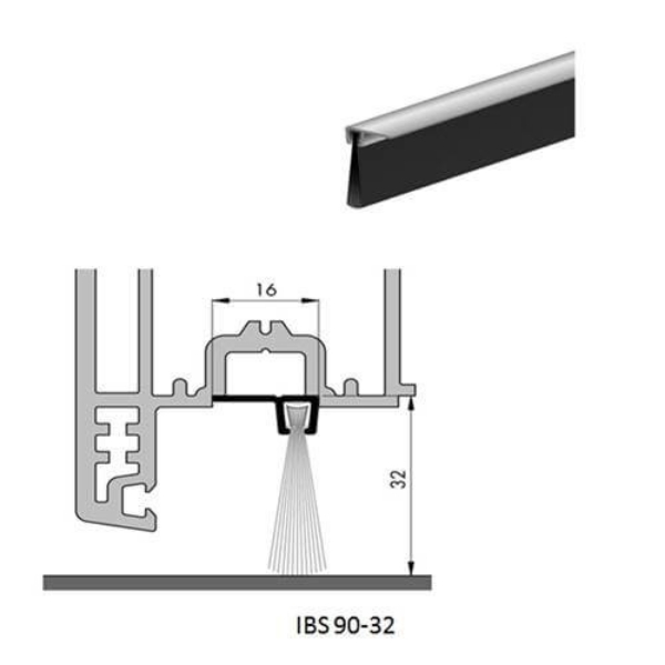 Industrijska krtačka IBS 90-32/300 cm