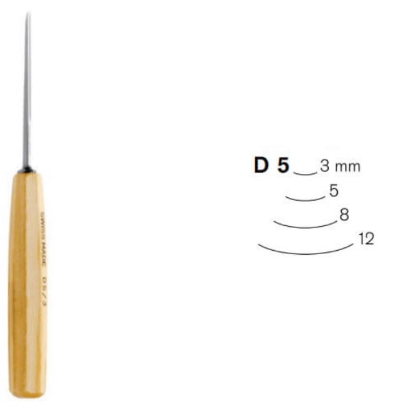 Hobby rezbarsko dleto D 5