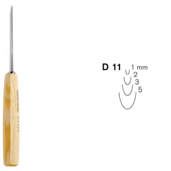 Hobby rezbarsko dleto D 11