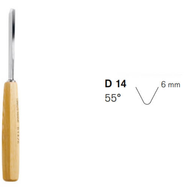 Hobby rezbarsko dleto D 14