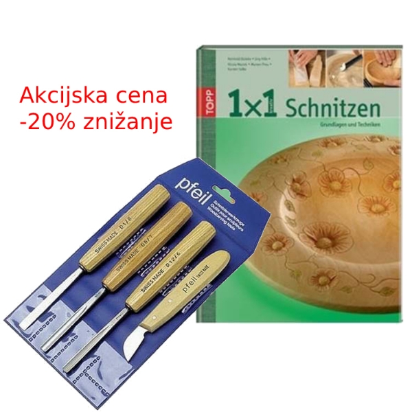 Začetniški set za rezbarjenje 1X1