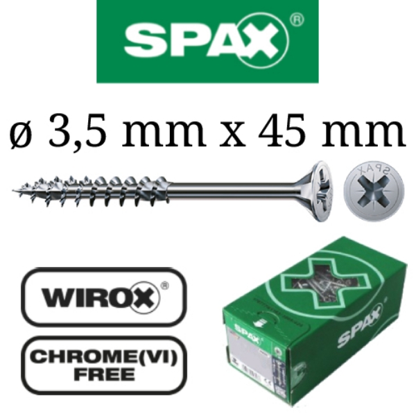 Vijaki Spax 3,5mm x 40 mm