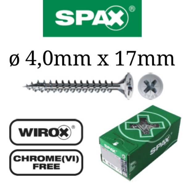 Vijaki Spax 4,0mm x 17 mm