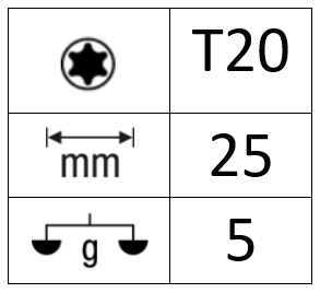 Specifikacije nastavka T20